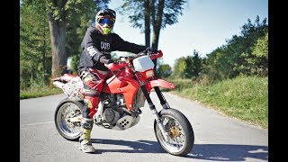 HONDA XR 650  Supermoto ❤️ [upl. by Procto213]