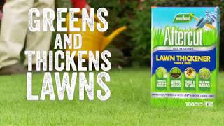 Aftercut Lawn Thickener Feed and Seed [upl. by Ahsinahs]