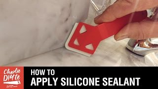 How to Apply Silicone Sealant  the Easy Way [upl. by Hepsiba]