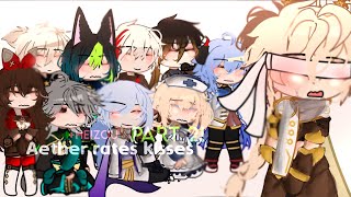 Read desc Aether rates kisses 2  cringe  AETHER HAREM [upl. by Gniw]