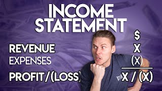 The INCOME STATEMENT for BEGINNERS [upl. by Aicemat191]