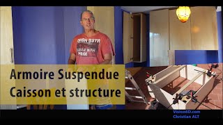 281 Armoire suspendue ● Fabrication du caisson ● Do IT ● Makers [upl. by Knight]