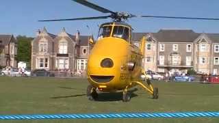 Westland Whirlwind Departing Weston Air Festival 2014 [upl. by Enyahc]