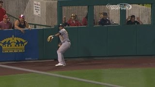 Cespedes makes another incredible throw [upl. by Duhl473]