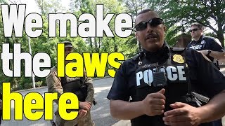 Officer Makes Up Laws To Enforce [upl. by Wojcik168]