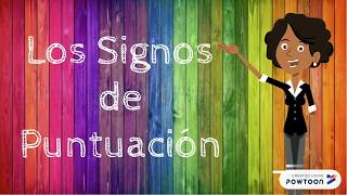 Los Signos de Puntuación  CASTELLANO  Video educativo [upl. by Nimrahc]