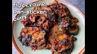 AUBERGINE PANSTICKER CURRY  Burmese aubergine  Best aubergine curry ever  Food with Chetna [upl. by Aracat]