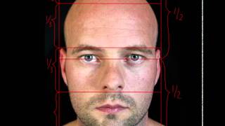 Hvordan få riktige proporsjoner i en portrettegning eller modellering av et hode [upl. by Trometer]