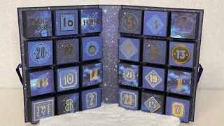 Advent Calendar Book  Tutorial [upl. by Aicinoid500]