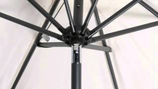 3m Tilt and Crank Round Parasol [upl. by Anitsud]