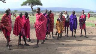 Maasai Village Tour in Kenya [upl. by Paulie]