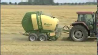 Krone Fortima 1500 V  1800 V  round balers english  Video Oeni [upl. by Nahn]