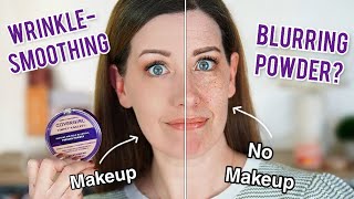 ANTIWRINKLE BLURRING POWDER Dry skin Over 40 [upl. by Yellah108]