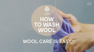 How to Hand Wash a Wool Sweater [upl. by Conan573]