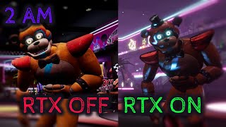 FNAF Security Breach Modded RTX  2AM  3AM [upl. by Alemak]