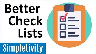 How to Use Checklists to Free Up Your Mind Tips amp Tricks [upl. by Yelats260]