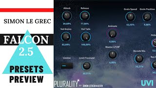 UVI Falcon 25  Plurality  Presets Preview No Talking [upl. by Arramat]