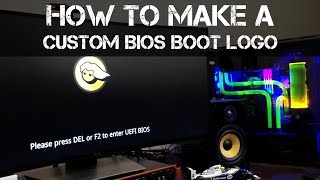 How to make a custom BIOS and Windows Boot Logo [upl. by Laughlin]