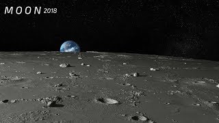 Moon  Close Up View  Real Sound HD [upl. by Chemash]