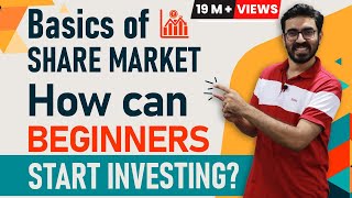 Stock Market For Beginners  How can Beginners Start Investing in Share Market  Hindi [upl. by Kreda794]