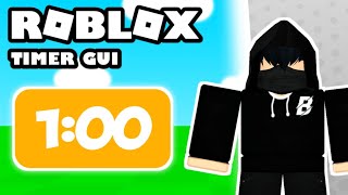 Roblox Studio  HOW TO MAKE A TIMER [upl. by Ahsemo]