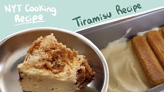 Tiramisu  NYT Cooking Recipe [upl. by Westland]