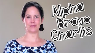 Learn the Phonetic Alphabet [upl. by Maclaine]