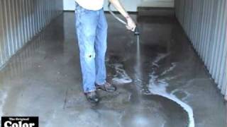 Cleaning amp Etching Your Concrete [upl. by Lirrad]