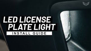 STEDI Ford Ranger amp Everest LED License Plate Light  Install Guide [upl. by Notsyrb]