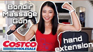 Bondir R2 Relieve  Recover Percussive Massager Hand ExtensionCostco Massage Gun Review [upl. by Araic]