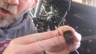 Harley Wiring Extension  Removing Wires From Harness [upl. by Osbourne]