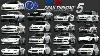 PS3 GT5 Racing Modification Cars [upl. by Sirrap79]