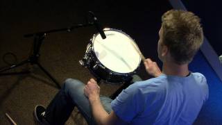 Tuning Your Snare Drum  Drum Lesson DRUMEO [upl. by Hertz]