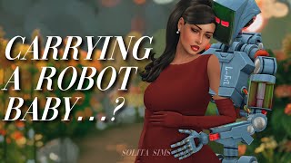 my Simself got pregnant by a ROBOT WHY Sims 4 WHY [upl. by Samale]