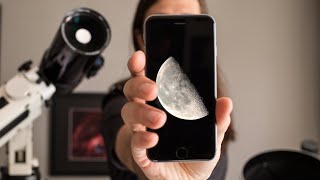 How to photograph the Moon with a Smartphone and a Telescope [upl. by Franckot180]