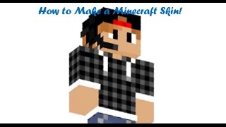 Minecraft Skin Making Tutorial The Skindex [upl. by Suivatco673]