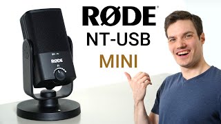 First look at the new Rode NT USB MINI Microphone [upl. by Yllrebmik]