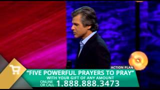 quotFive Powerful Prayers to Prayquot with Jentezen Franklin [upl. by Acirderf54]