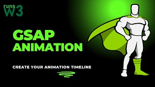 GSAP animation introduction and implementation by w3runs [upl. by Disario948]