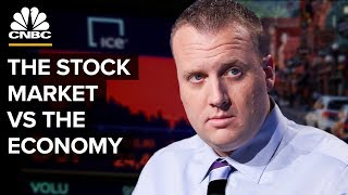 The Difference Between The Stock Market And The Economy [upl. by Goldin371]