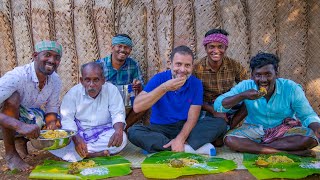 BIG MOMENT  RAHUL GANDHI Join In Village Cooking  Mushroom Biryani  Village Cooking Channel [upl. by Alegnave769]