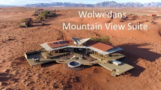 Luxury Lodges of AfricaMountain View Suite Wolwedans Safari Camp NamibRand Nature Reserve Namibia [upl. by Anelhtak]