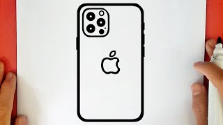 COMO DESENHAR UM IPHONE [upl. by York]