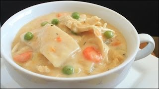 Homemade Chicken and Dumplings [upl. by Dnesnwot]