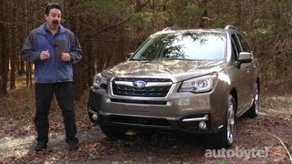 2017 Subaru Forester 25i Touring Test Drive Video Review [upl. by Lingwood]