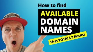 How to Find EPIC Domain Names That Are Available [upl. by Eddy]