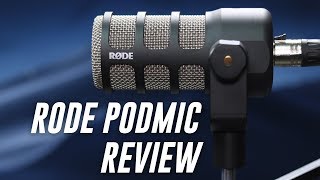 Rode PodMic Dynamic Mic Review  Test [upl. by Zubkoff255]