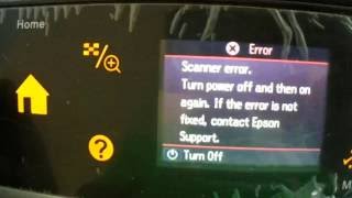 Fix Epson Scanner Error [upl. by Swihart82]