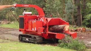 Morbark 2230 Track Forestry Chipper [upl. by Zemaj]