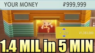 112 GLITCH Get 14 MILLION PokeDollars in 5 Minutes in Pokemon Brilliant Diamond Shining Pearl [upl. by Hpesoy669]